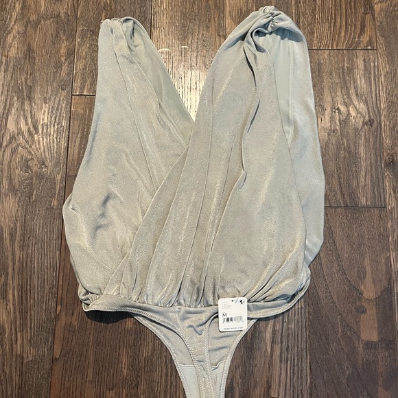 Free People NWT Night Owl Bodysuit - Picture 3 of 4